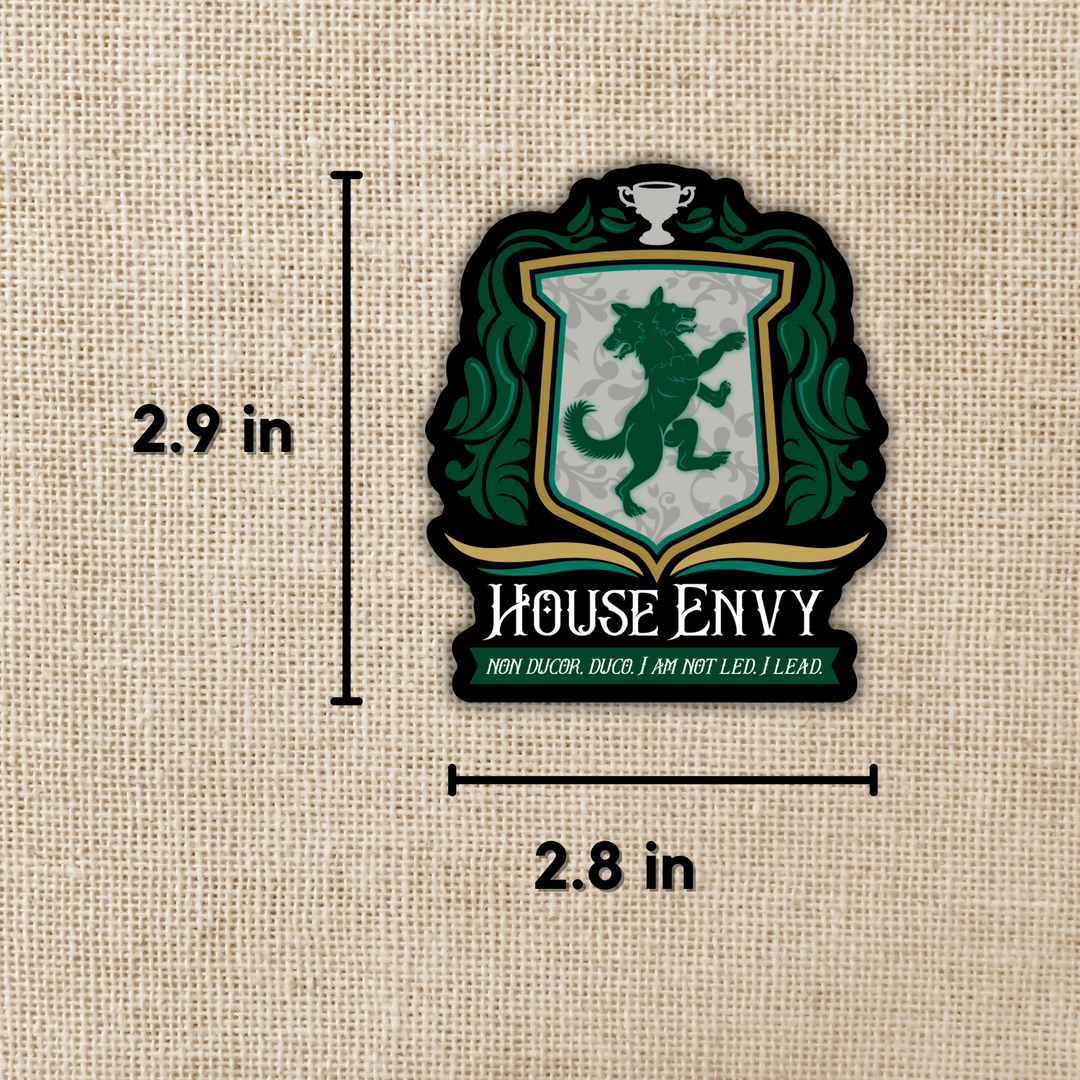 House Envy Emblem Sticker | Throne Of The Fallen