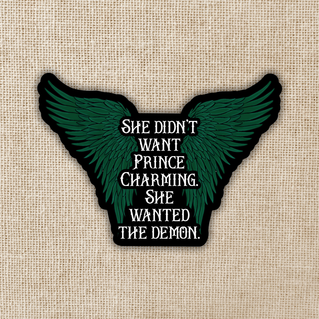 She Didn't Want Prince Charming Sticker | Throne Of The Fallen