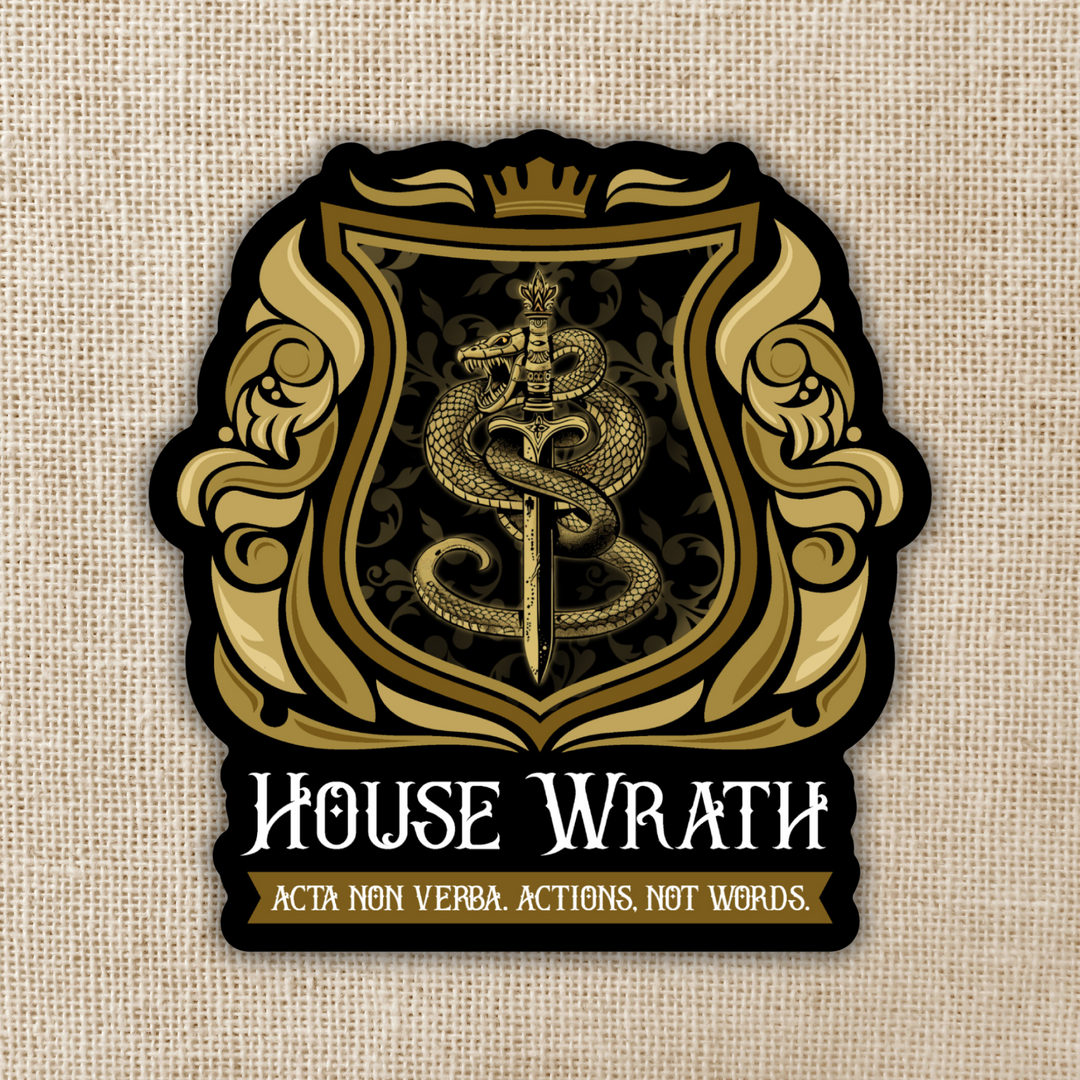 House Wrath Sticker | Throne Of The Fallen