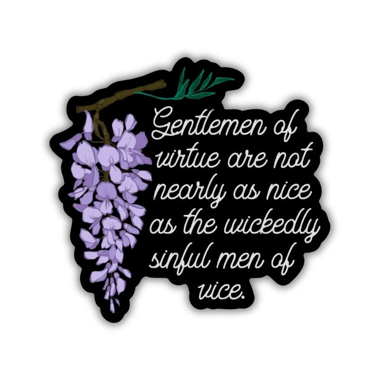 Gentlemen Of Virtue Sticker | Throne Of The Fallen