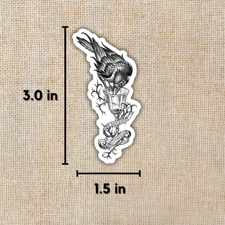 Dregs Tattoo Sticker | Six of Crows