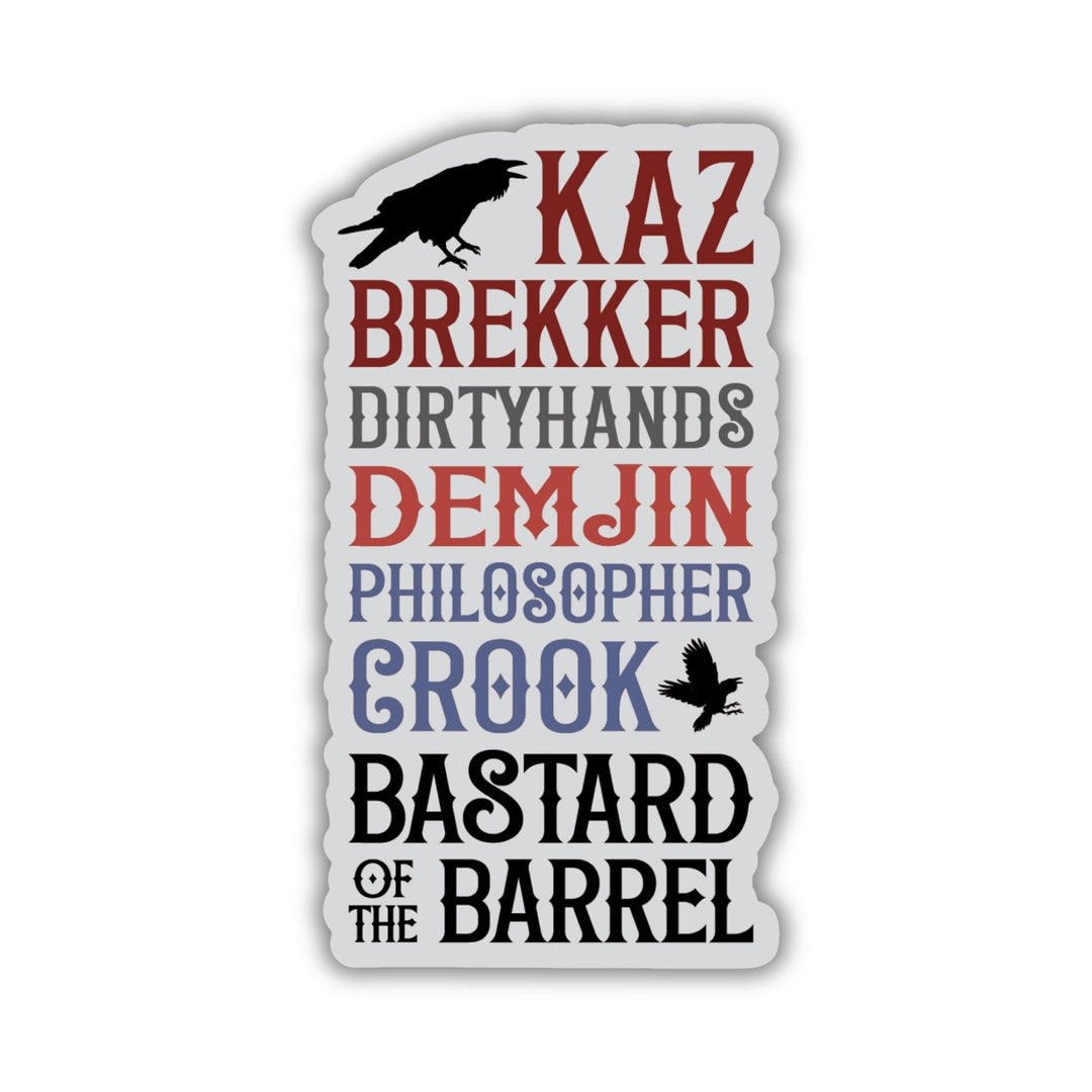 Dirtyhands Sticker | Six of Crows