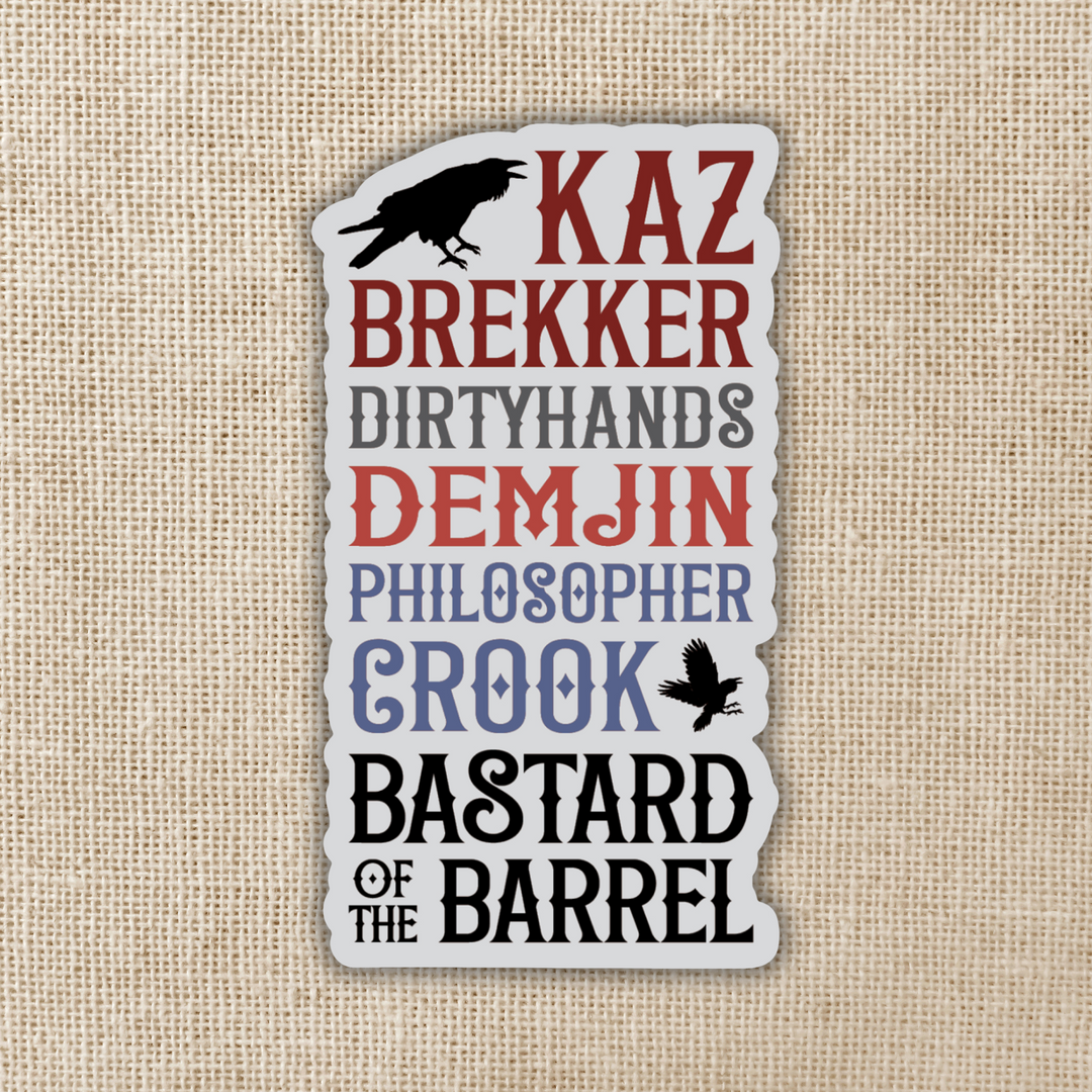 Dirtyhands Sticker | Six of Crows