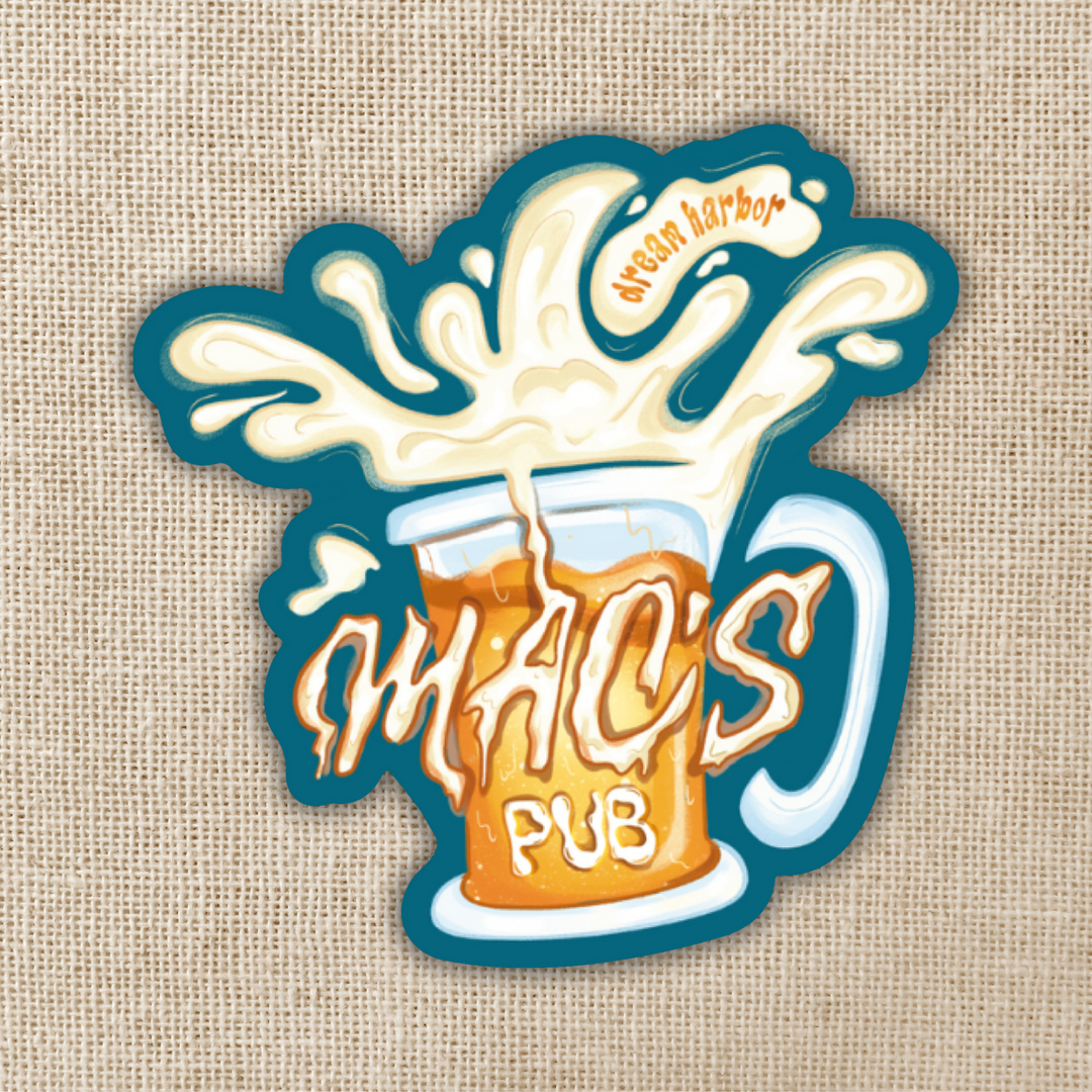 Mac’s Pub Sticker | Dream Harbor