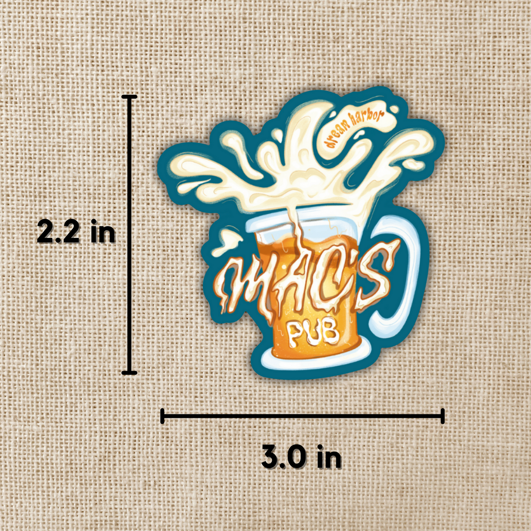 Mac’s Pub Sticker | Dream Harbor
