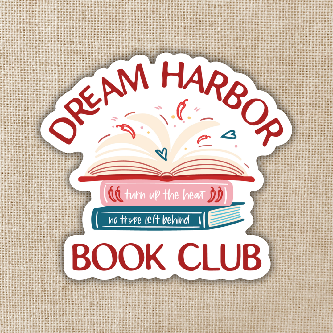 Dream Harbor Book Club Member Sticker | Dream Harbor
