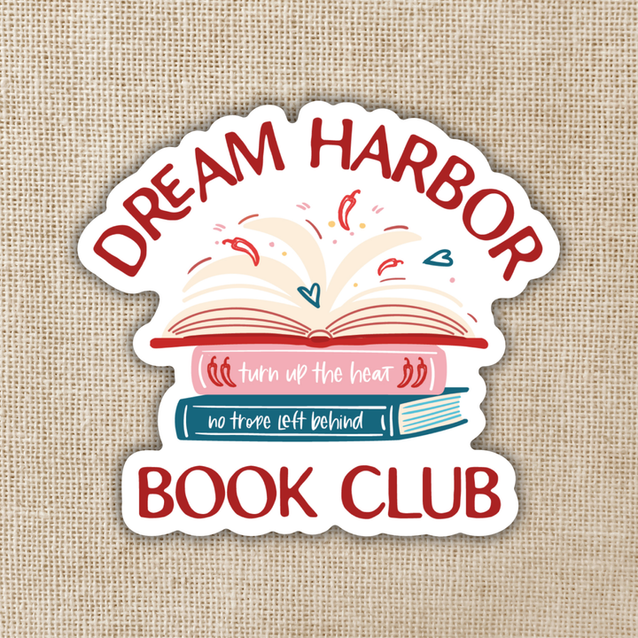 Dream Harbor Book Club Member Sticker | Dream Harbor