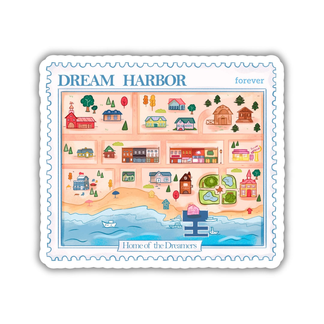 Dream Harbor Collector’s Stamp Sticker | Dream Harbor