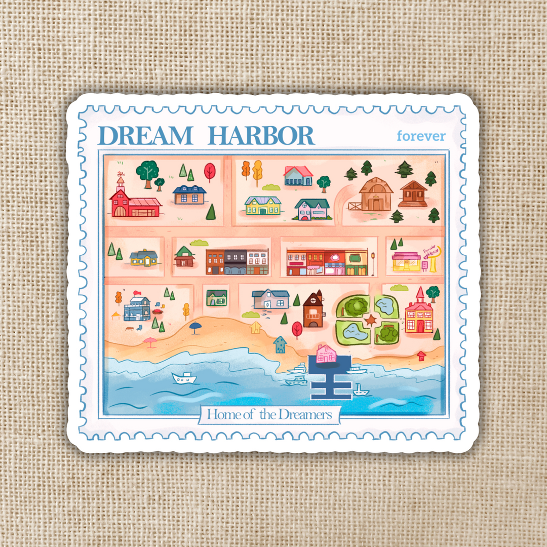 Dream Harbor Collector’s Stamp Sticker | Dream Harbor