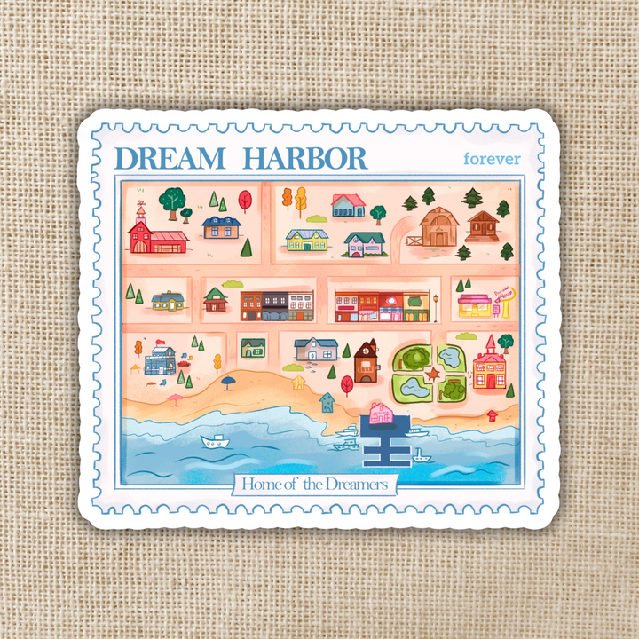 Dream Harbor Collector’s Stamp Sticker | Dream Harbor