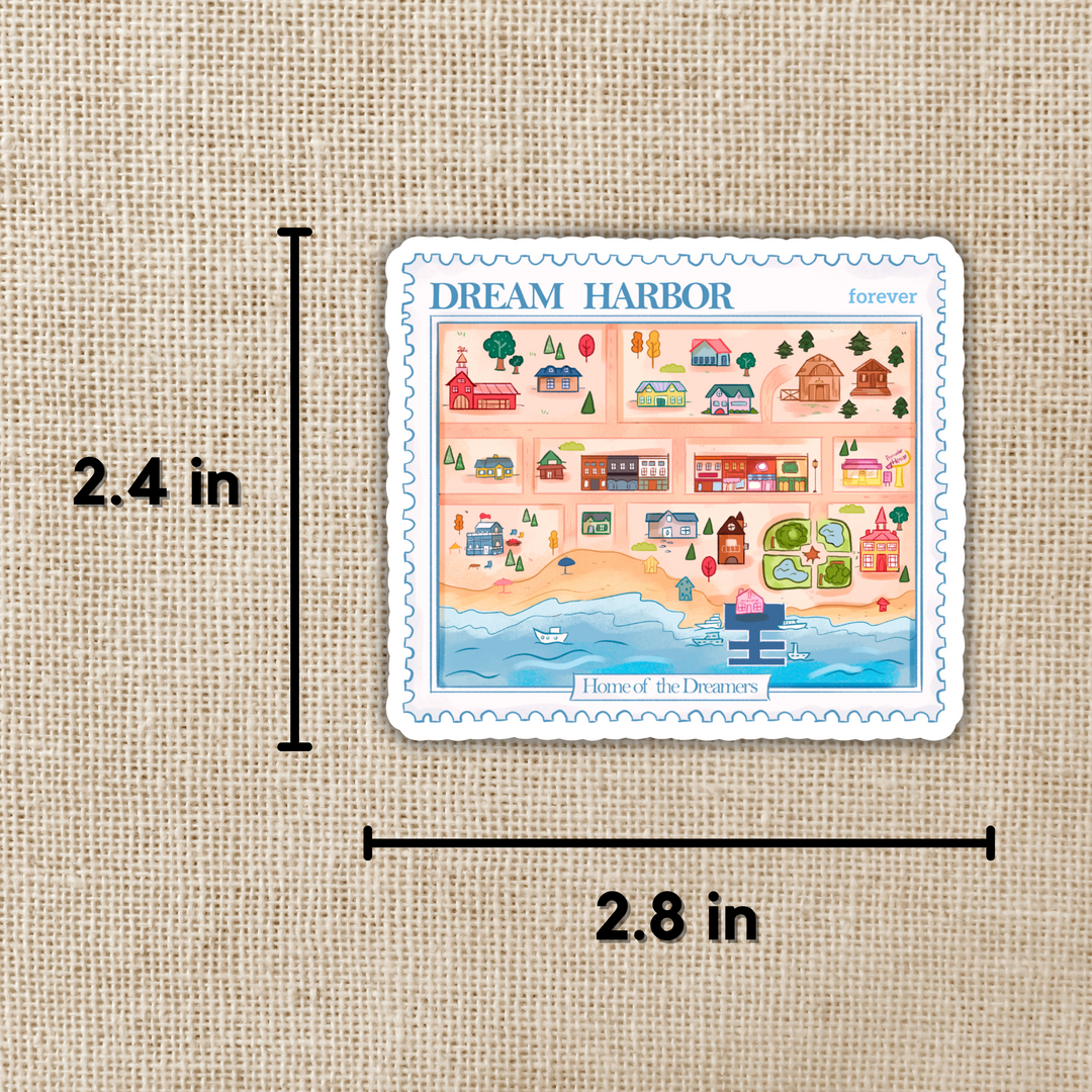 Dream Harbor Collector’s Stamp Sticker | Dream Harbor