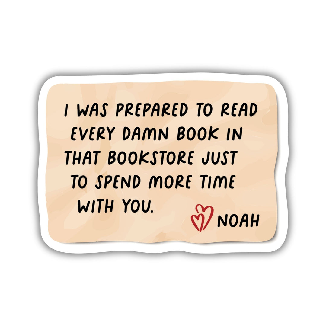 Noah’s Note Sticker | Dream Harbor