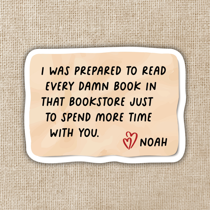 Noah’s Note Sticker | Dream Harbor