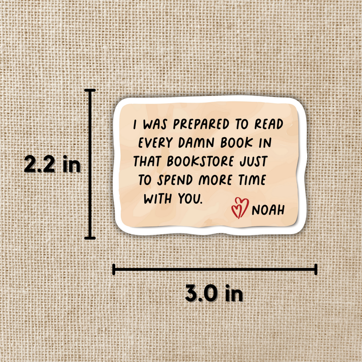 Noah’s Note Sticker | Dream Harbor