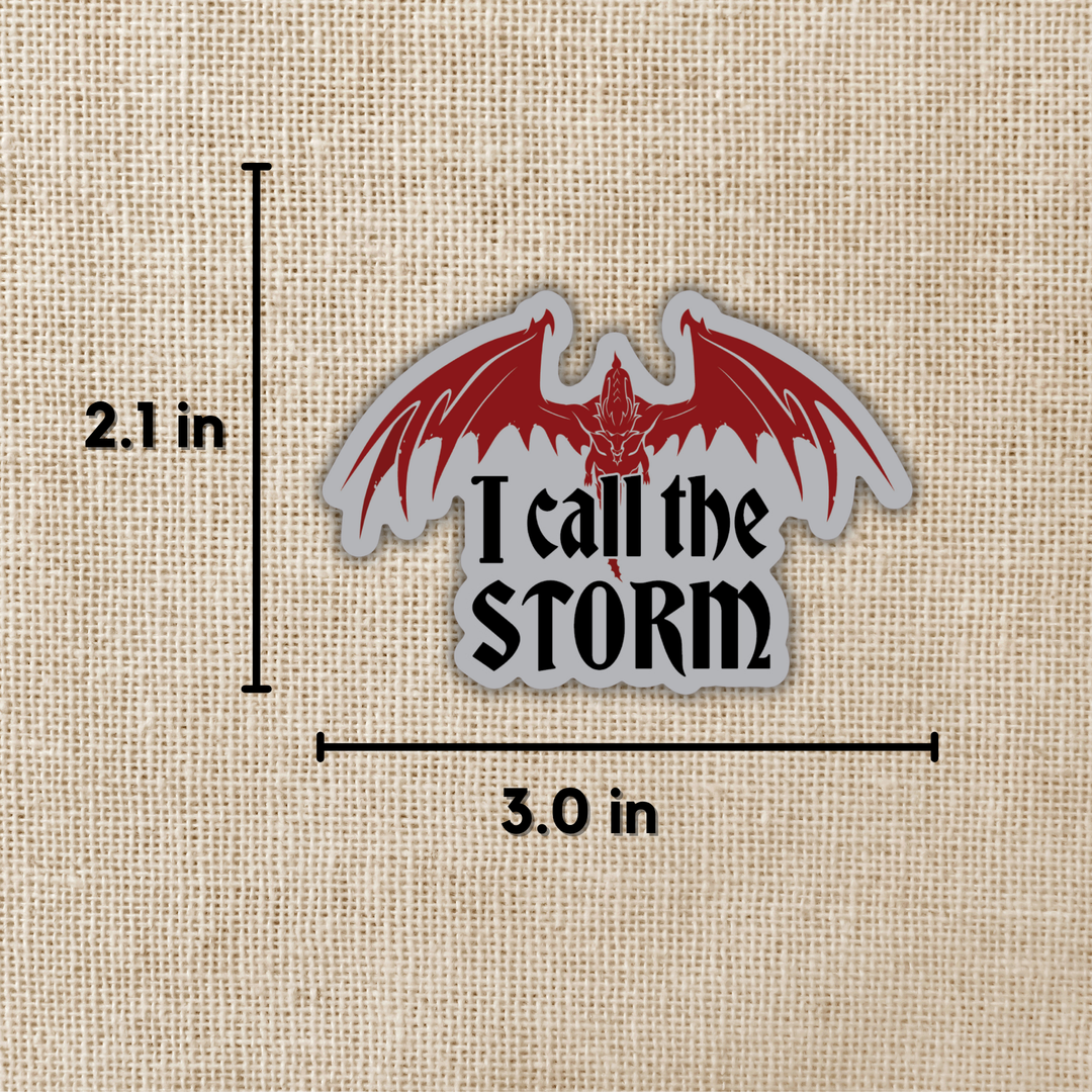 I Call The Storm Sticker | Dragonfall