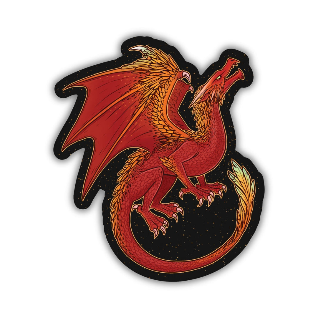 Everen, Crimson Dragon Sticker | Dragonfall