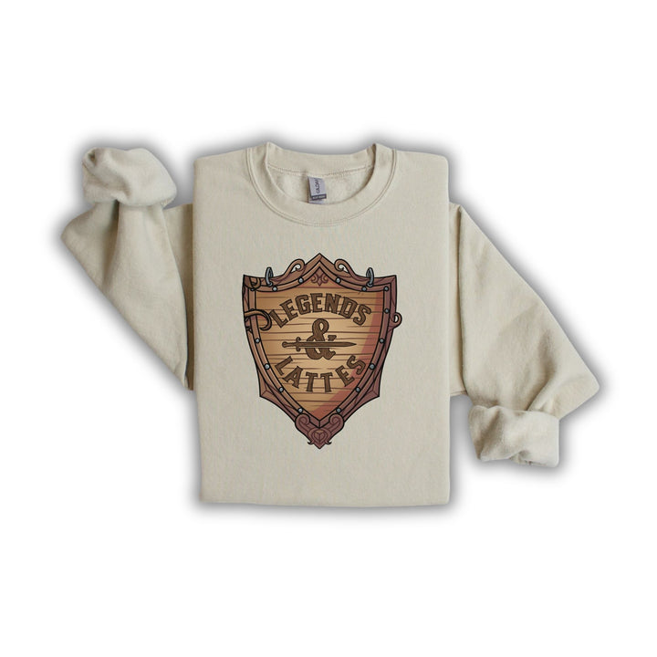 Legends & Lattes Crew Neck Sweatshirt