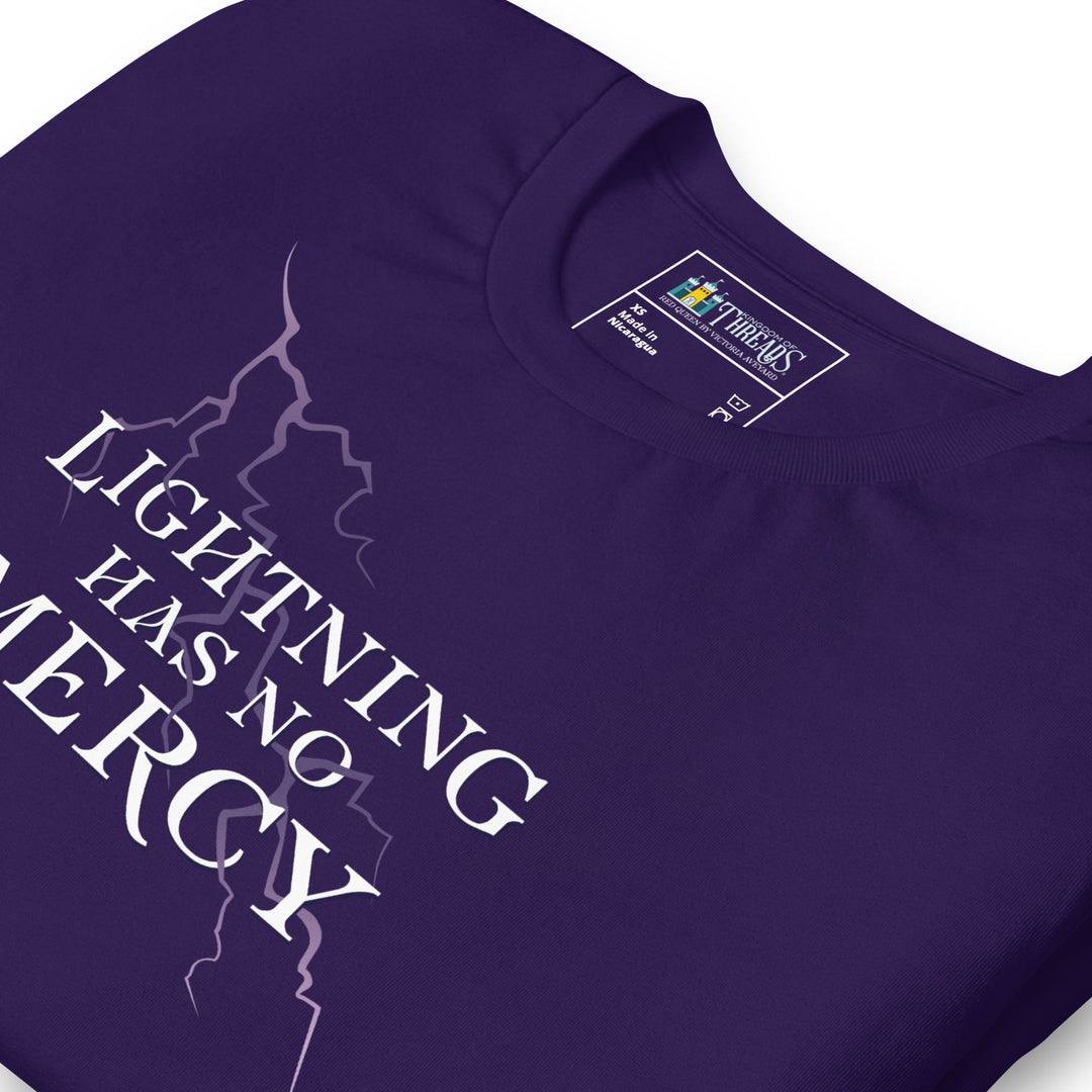 Lightning Has No Mercy T-Shirt | Red Queen