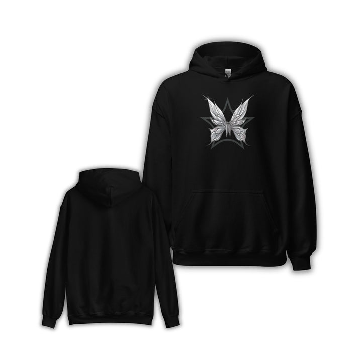 Lyra & Hades Butterfly Emblem Hoodie | The Games Gods Play