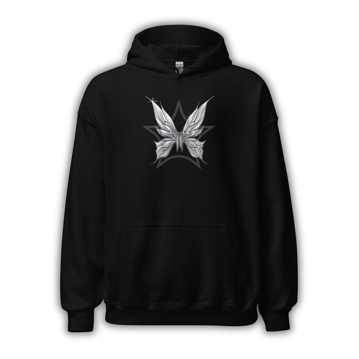 Lyra & Hades Butterfly Emblem Hoodie | The Games Gods Play
