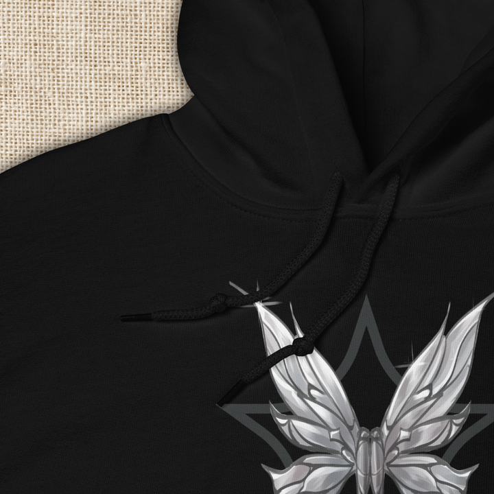 Lyra & Hades Butterfly Emblem Hoodie | The Games Gods Play