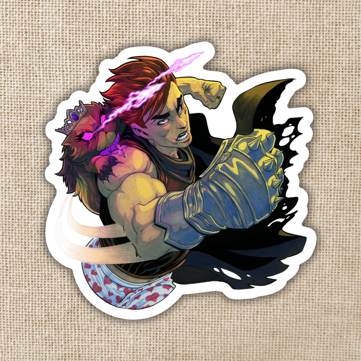 Carl and Donut Sticker | Dungeon Crawler Carl