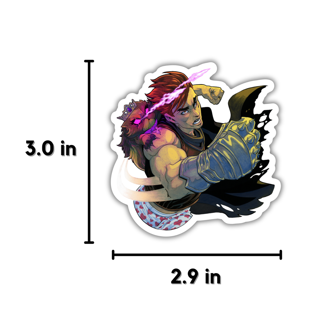 Carl and Donut Sticker | Dungeon Crawler Carl