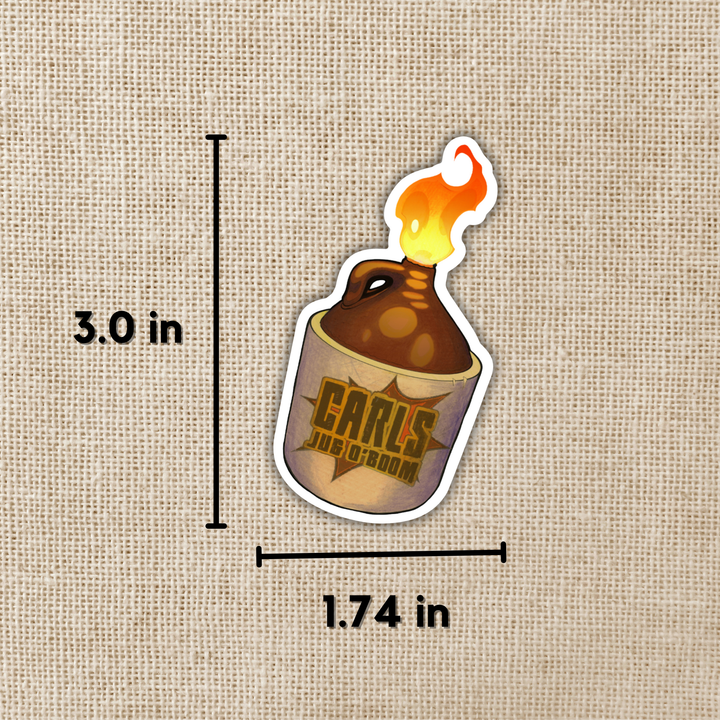 Carl’s Jug ‘O Boom Sticker | Dungeon Crawler Carl