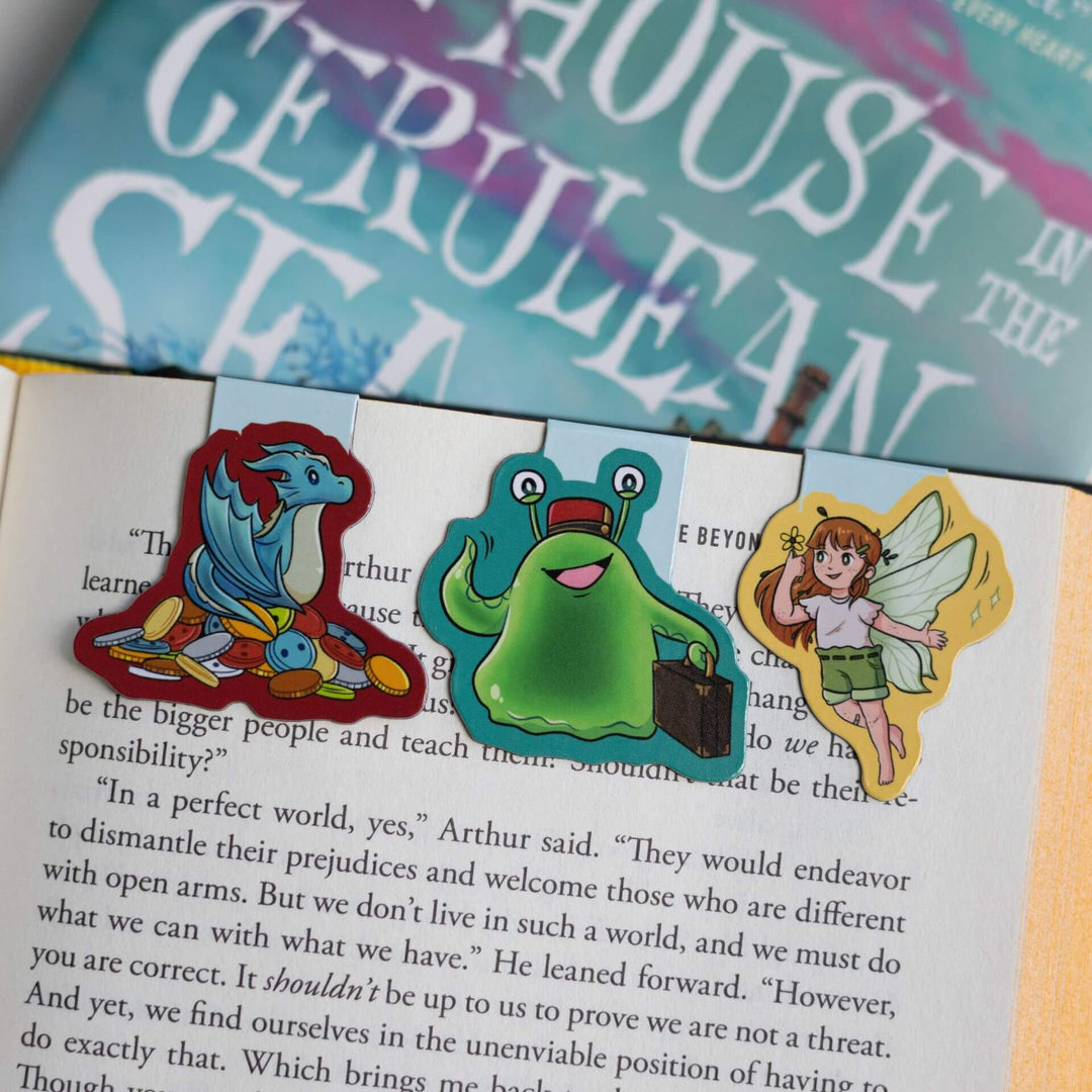 House in the Cerulean Sea Magnetic Bookmark Set