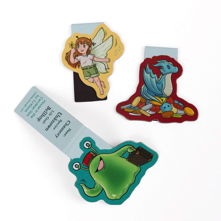 House in the Cerulean Sea Magnetic Bookmark Set