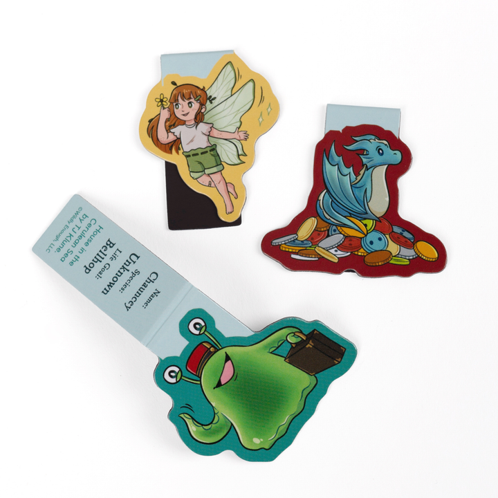 House in the Cerulean Sea Magnetic Bookmark Set