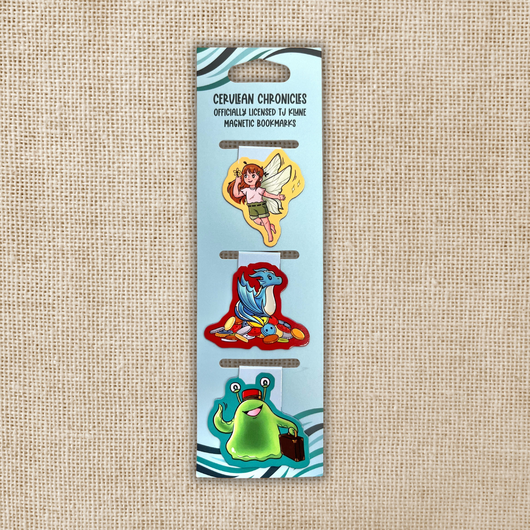 House In The Cerulean Sea Chatacters Magnetic Bookmark Set