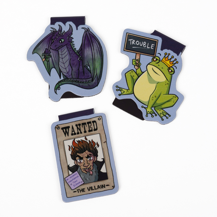 Assistant to the Villain Magnetic Bookmark Set