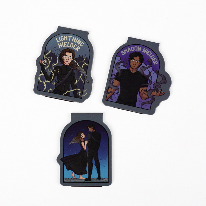 Xaden & Violet Magnetic Bookmark Set | Fourth Wing