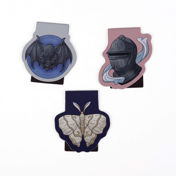The Knight and the Moth Magnetic Bookmark Set