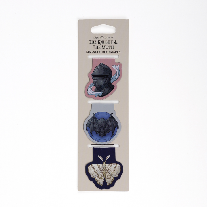 The Knight and the Moth Magnetic Bookmark Set