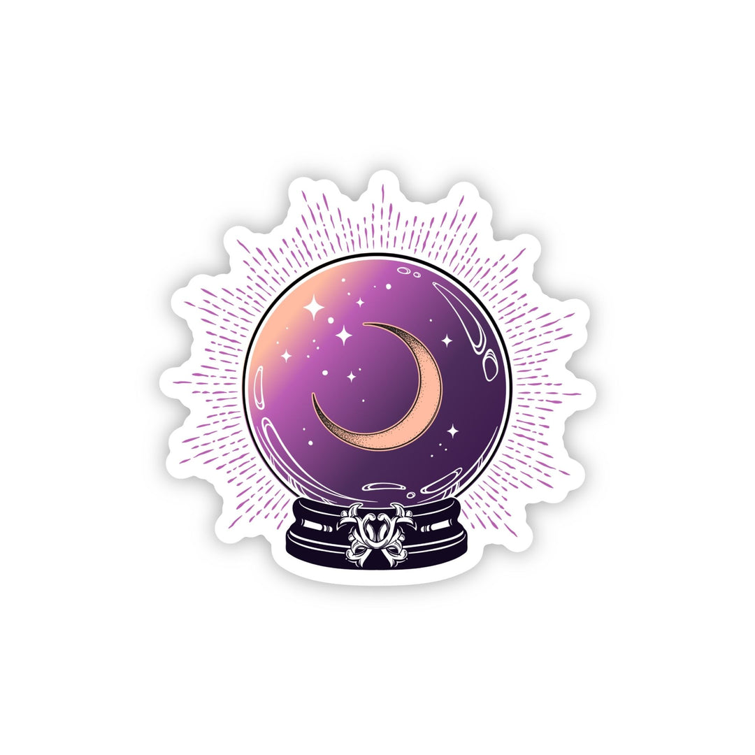 Moon Crystal Ball Sticker