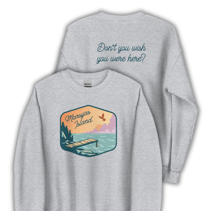 Marsyas Island Crew Neck Sweatshirt | House in the Cerulean Sea
