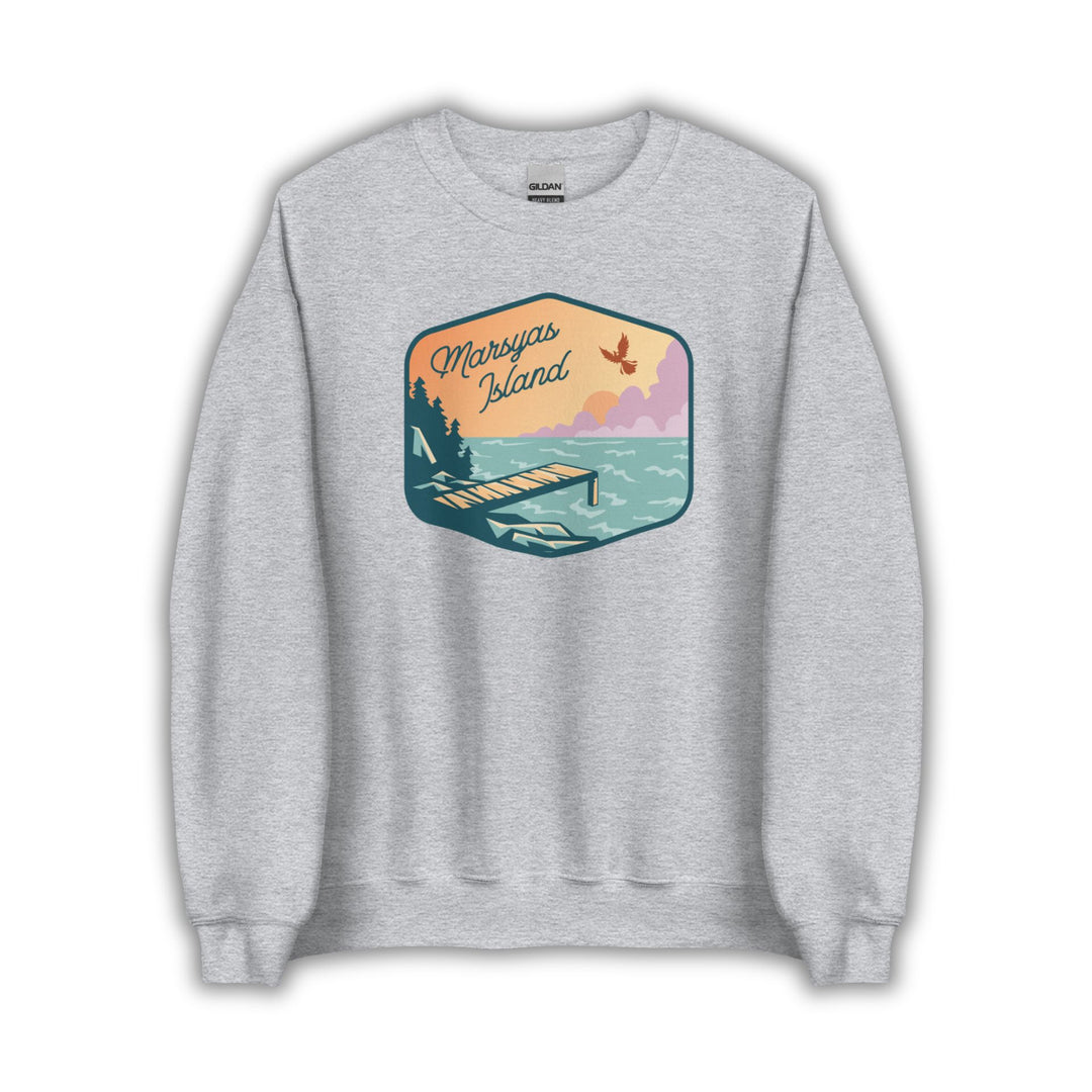 Marsyas Island Crew Neck Sweatshirt | House in the Cerulean Sea
