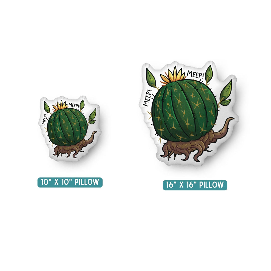 Meep the Cactus Pillow | The Spellshop