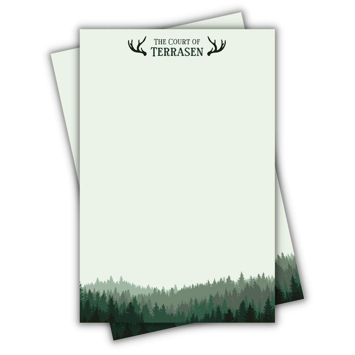 The Court of Terrasen Sarah J Maas Notepad - 4x6"