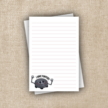 Load image into Gallery viewer, I Have Purpose Rambo Notepad | In The Lives of Puppets
