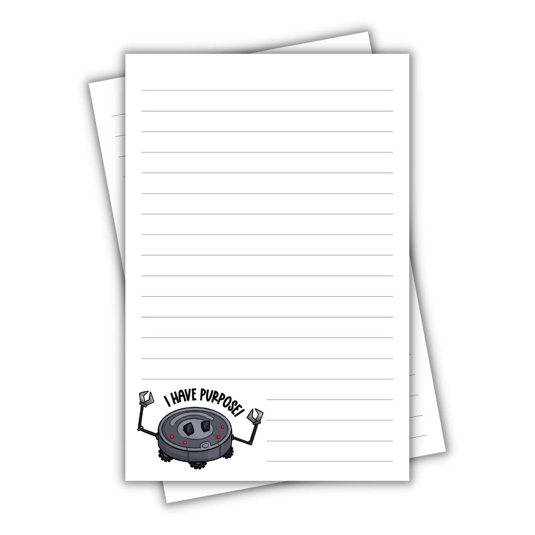 I Have Purpose Rambo Notepad | In The Lives of Puppets