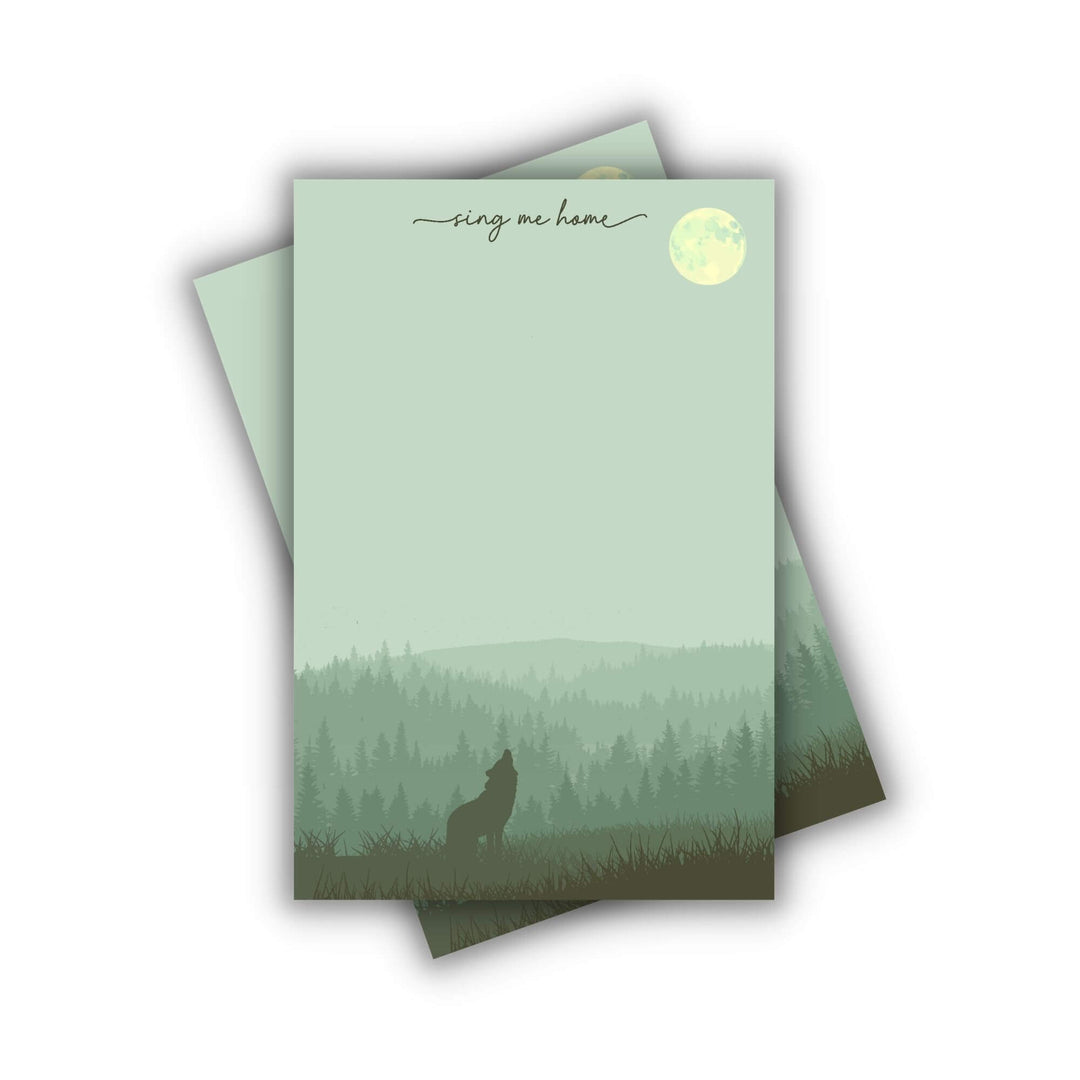 Sing Me Home Green Creek Notepad - 4x6"
