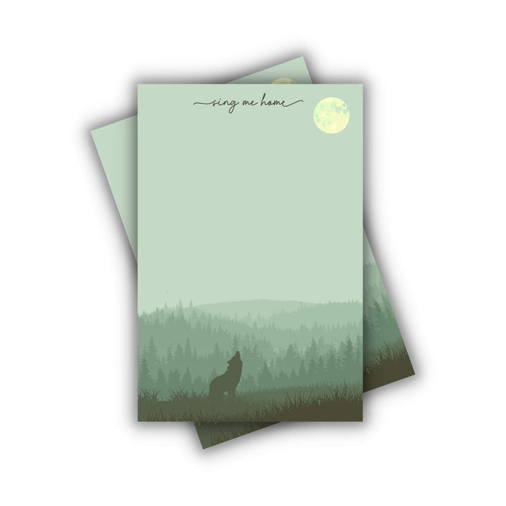 Sing Me Home Green Creek Notepad - 4x6"