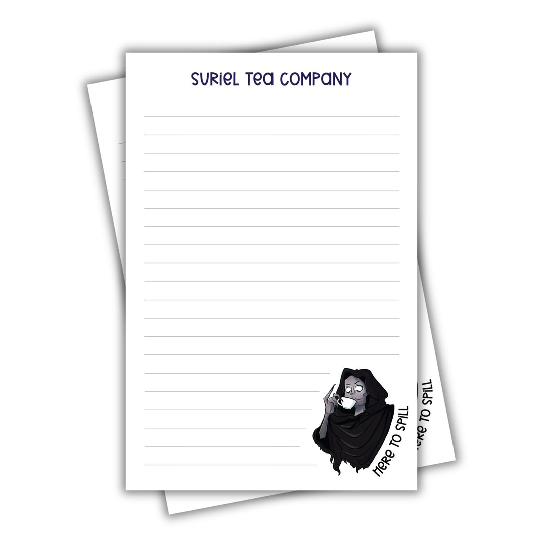 Suriel Tea Company Notepad | ACOTAR