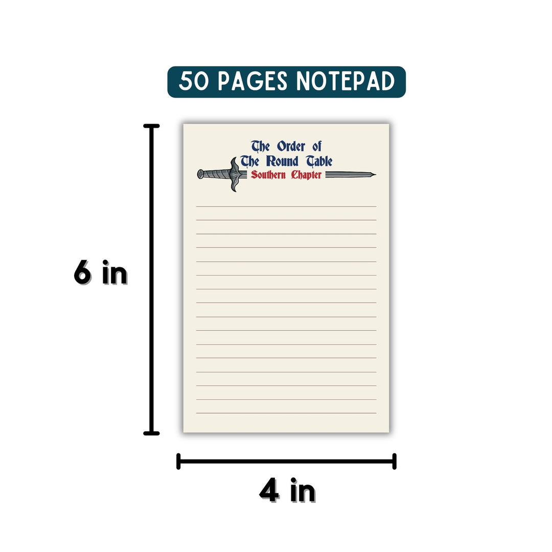 Order Of The Round Table Notepad | Legendborn