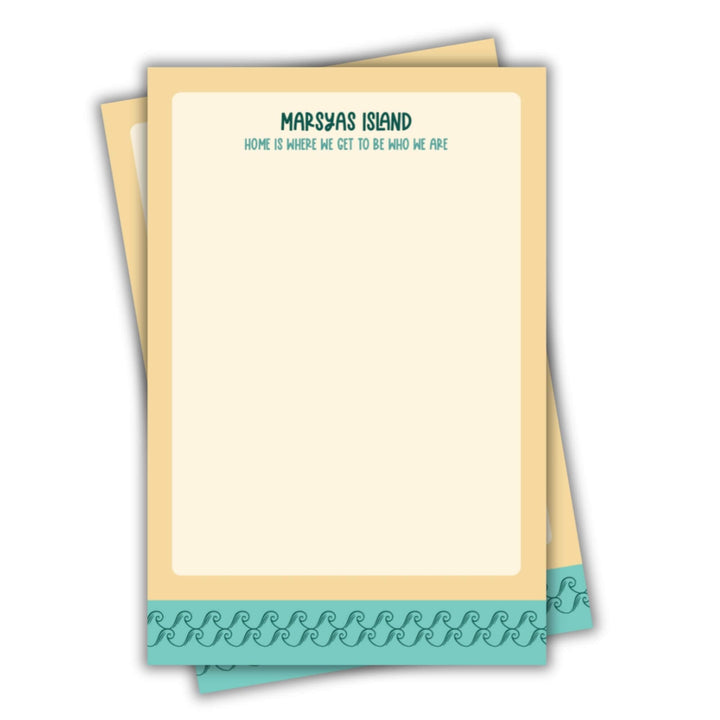 Marsya's Island Notepad - 4x6" | House in the Cerulean Sea