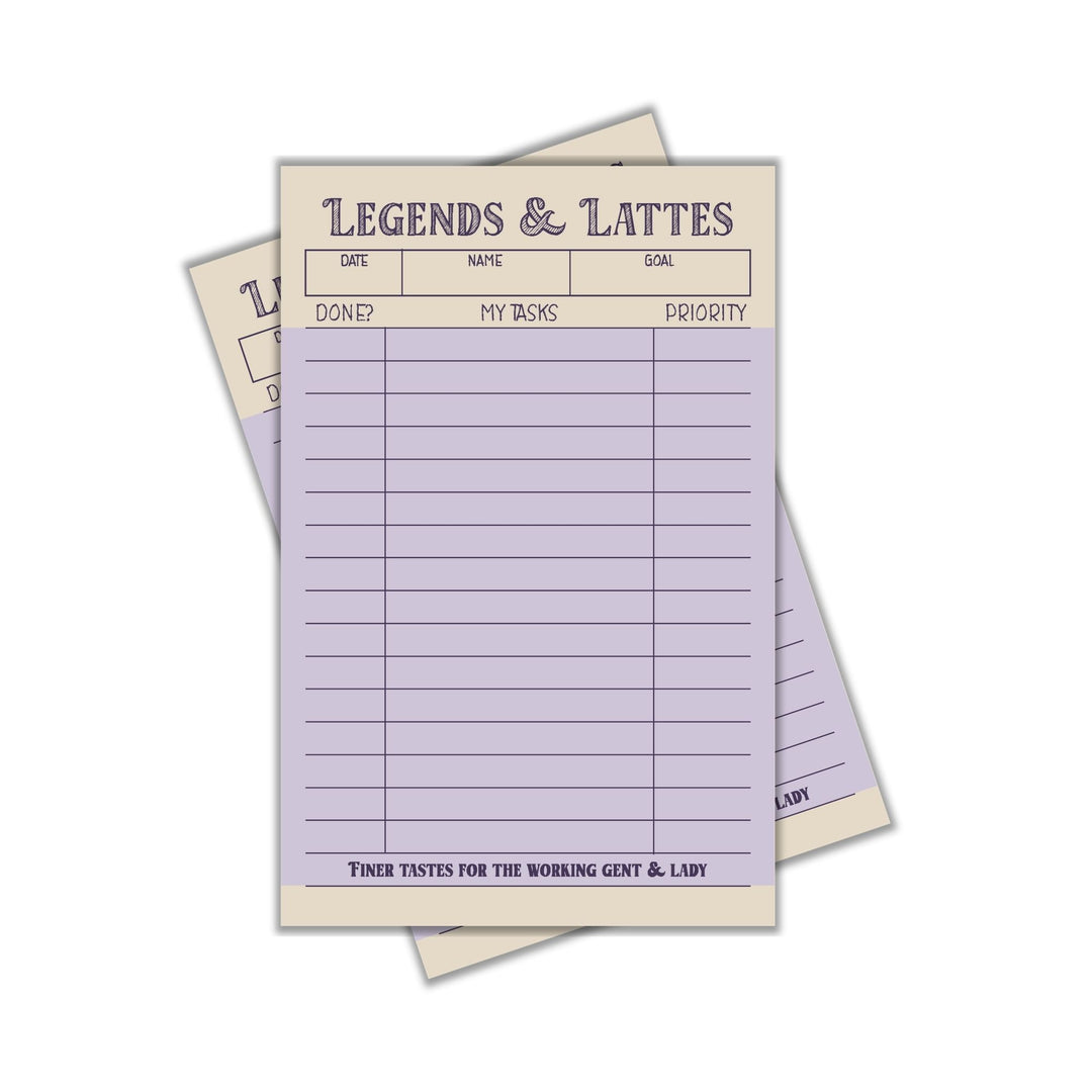 Legends and Lattes Notepad | Legends & Lattes