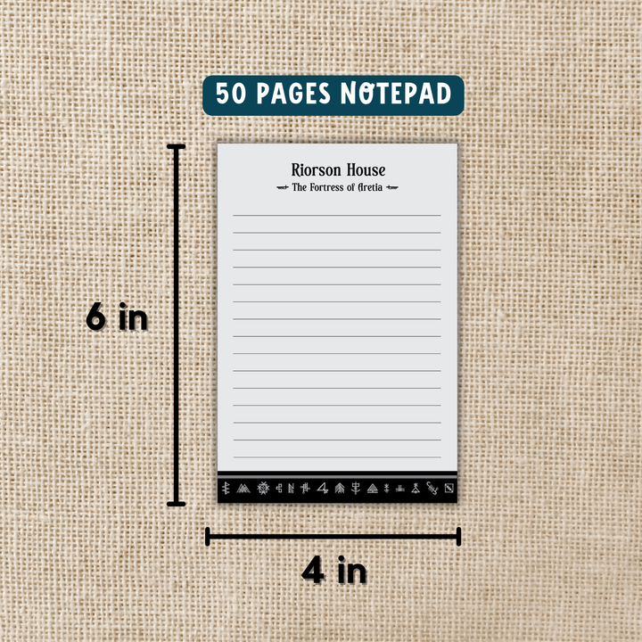 Riorson House Notepad